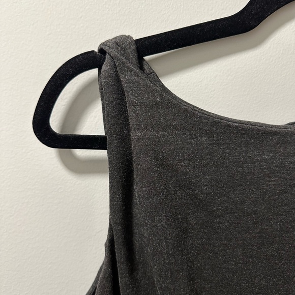 NWT M.M.Lafleur Grey Ponte dress, Sz 12 - Picture 4 of 5